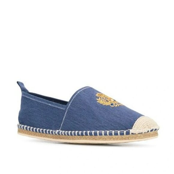 New In Box 11.5D Polo Ralph Lauren Barron Crest Slip On Blue Espadrilles Loafers main image 7